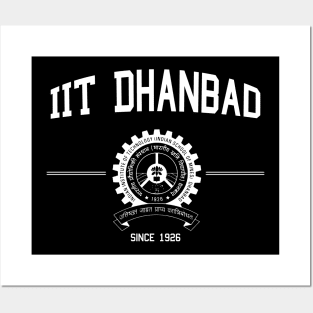 IIT Dhanbad Alumini Alma Mater Indian Desi Design Posters and Art